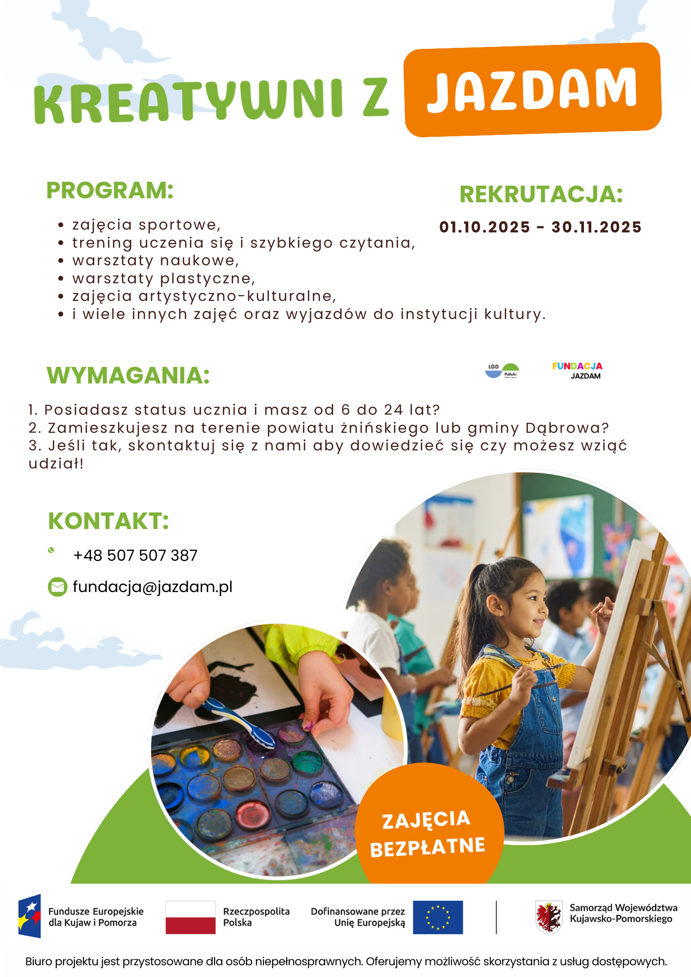 Wydłużamy rekrutację do projektu pt. 