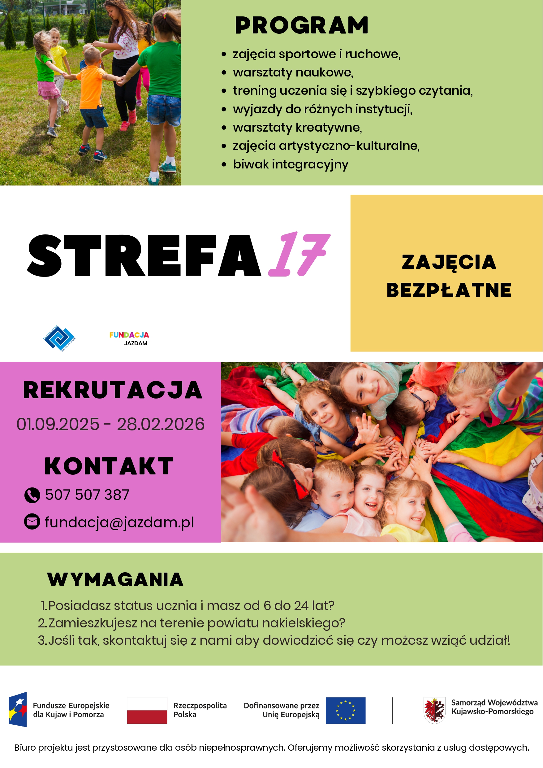 Wydłużamy rekrutację do projektu pt. 